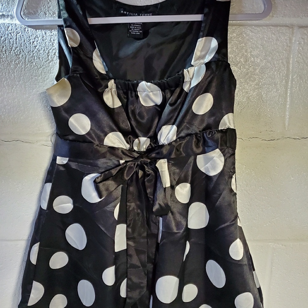 Antilia Femme M polka dot top